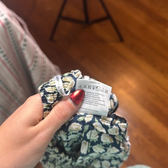 NWT Faithfull The Brand Biella Azalea Floral Wide Leg Pants 6 Ditsy Floral Boho - Picture 8 of 12